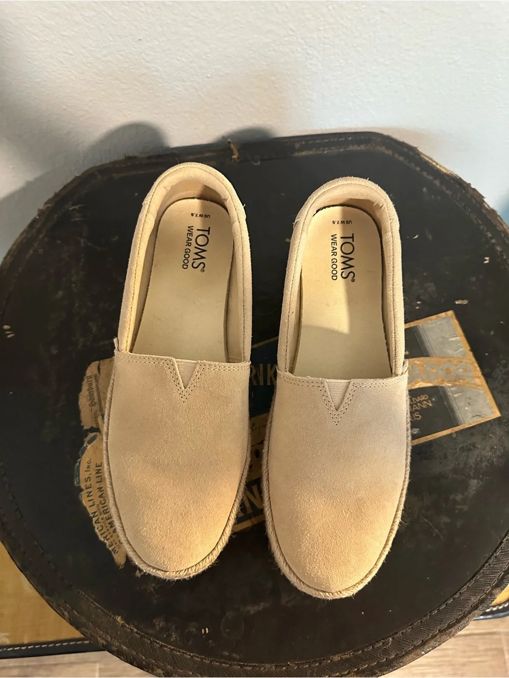 Toms Women’s Espadrilles in Light Beige